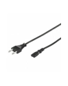 goobay - kabel zasilający euro 2 pin - czarny - 3 m - nr 8