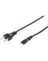 goobay - kabel zasilający euro 2 pin - czarny - 3 m - nr 9