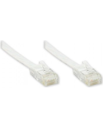 Kabel sieciowy Cat5e UTP płaski biały 7,5m nr 2