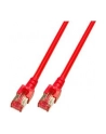 Kabel sieciowy Cat6 SFTP czerwony 25m - nr 5