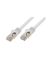 Kabel sieciowy Cat7 SFTP biały 0,5m - nr 11