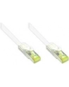 Kabel sieciowy Cat7 SFTP biały 0,5m - nr 9