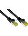Kabel sieciowy Cat7 SFTP black 1,0m - nr 7