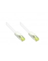 Kabel sieciowy Cat7 SFTP biały 2m - nr 1