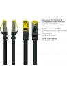 Kabel sieciowy Cat7 SFTP black 5m - nr 7