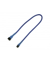 Nanoxia 3-Pin Molex przedłużacz 30 cm blue - nr 4