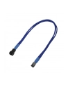 Nanoxia 3-Pin Molex przedłużacz 30cm blue - nr 1