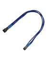 Nanoxia 3-Pin Molex przedłużacz 30cm blue - nr 4