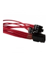 Nanoxia PCI-E 6 - 8-Pin Adapter 30cm red - nr 1