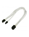 Nanoxia PCI-E 6 - 8-Pin Adapter 30cm white - nr 1
