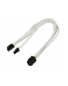 Nanoxia PCI-E 6 - 8-Pin Adapter 30cm white - nr 3