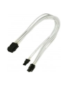 Nanoxia PCI-E 6 - 8-Pin Adapter 30cm white - nr 7