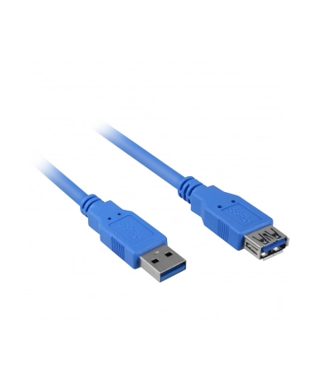 Sharkoon USB 3.0 przedłużacz blue 3,0m nr 1