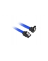 Sharkoon SATA III Kabel kątowy niebieski - 60 cm - nr 2