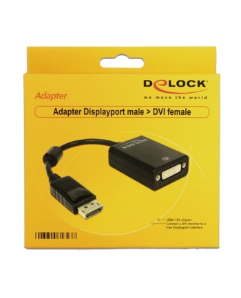 Delock Adapter DP wtyczka -> DVI gniazdo nr 1