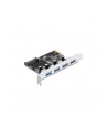 Delock PCI Express Karta > 4x USB 3.0 - nr 23