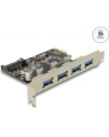 Delock PCI Express Karta > 4x USB 3.0 - nr 25