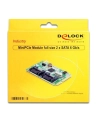 Delock MiniPCIe I/O PCIe 2xSATA 6Gb/s - nr 13