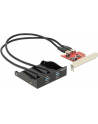 Delock Front Panel 3.5 Cala 2xUSB3.0 bl. PCI - nr 15