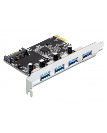 Delock PCI Express Karta > 4x USB 3.0