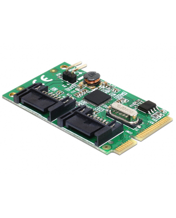 Delock MiniPCIe I/O PCIe 2xSATA 6Gb/s