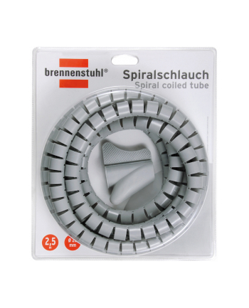 Brennenstuhl Spiralschlauch grau