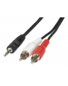 goobay Kabel 3.5mm -> 2xCinch 1,5m - nr 1