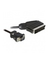 Delock Kabel Video Scart -> VGA black 2m - nr 7