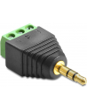 Delock Adapter Terminalblock-> 3.5mm St. - nr 6