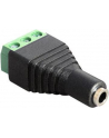 Delock Adapter Terminalblock-> 3.5mm blue. - nr 12