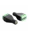 Delock Adapter Terminalblock-> 3.5mm blue. - nr 6
