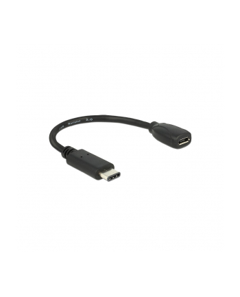 DeLOCK Adapter - USB B - USB C - 15cm - czarny