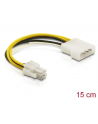 DeLOCK Adapter Molex 4-pin -P4 - 15 cm - nr 4