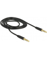 Delock Kabel Audio 3.5mm męski/męski 4-pin czarny 1.0m - nr 4