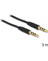 Delock Kabel Audio 3.5mm męski/męski 4-pin czarny 3.0m - nr 11