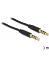 Delock Kabel Audio 3.5mm męski/męski 4-pin czarny 3.0m - nr 13