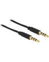 Delock Kabel Audio 3.5mm męski/męski 4-pin czarny 5.0m - nr 11