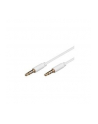 Delock Kabel Audio 3.5mm męski/męski 4-pin biały 5.0m - nr 2