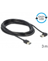 Delock USB 2.0 A-A 90° Easy USB - bk 3m - nr 7