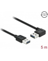 Delock USB 2.0 A-A 90° Easy USB - bk 5m - nr 11