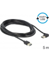 Delock USB 2.0 A-A 90° Easy USB - bk 5m - nr 8