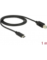 DeLOCK Delock USB 2.0 - Typ B - Typ C - 1m - czarny - nr 27