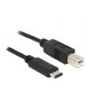 DeLOCK Delock USB 2.0 - Typ B - Typ C - 1m - czarny - nr 4