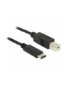 DeLOCK Delock USB 2.0 - Typ B - Typ C - 1m - czarny - nr 7