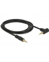 Delock Kabel Audio 3.5mm męski/męski kątowy czarny 2.0m - nr 10