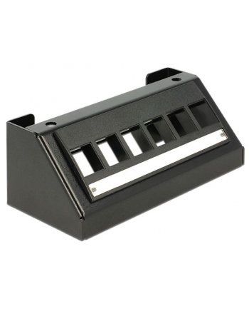 DeLOCK Keystone Multimedia 6 Port Panel - półka na biurko nr 1