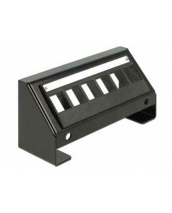 DeLOCK Keystone Multimedia 6 Port Panel - półka na biurko nr 2