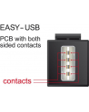 DeLOCK Keystone Easy USB 2.0 Wt-Wt A - czarny - nr 8
