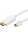 goobay Mini DisplayPort > HDMI biały 2m - nr 6