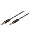 goobay jack 3.5mm St.St. 4-pin black 2m - nr 1
